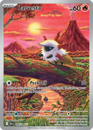 Larvesta (Black Bolt 099/086)